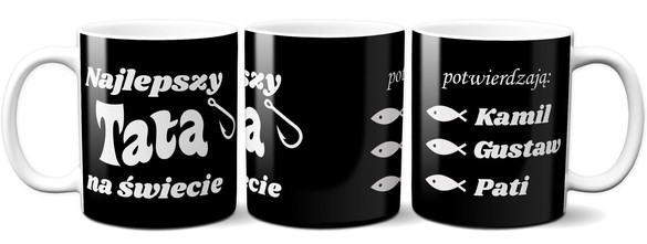 Kubek Dla Taty NAJLEPSZY TATA NA ŚWIECIA ..