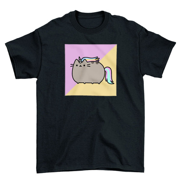 Koszulka z naszywką Cat Unicorne 01
