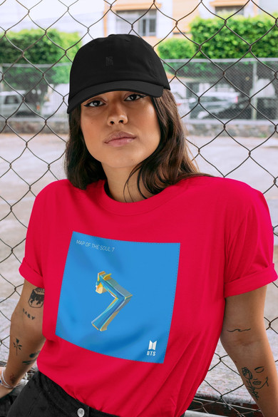 Koszulka z naszywką BTS Map of the Soul 7