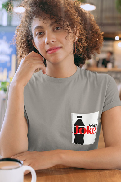 Koszulka z kieszonką DIET JOKE