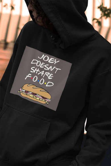 Bluza z naszywką Friends food