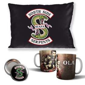 RIVERDALE Zestaw poduszka kubek WZORY + GRATIS