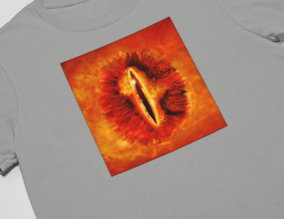 Koszulka z naszywką Eye of Sauron