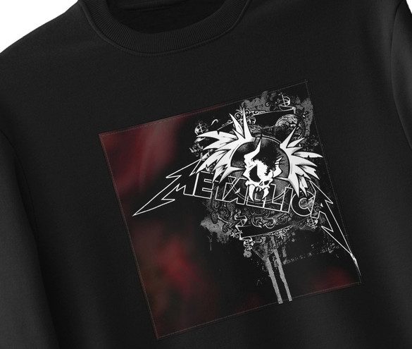 Bluza z naszywką Metallica