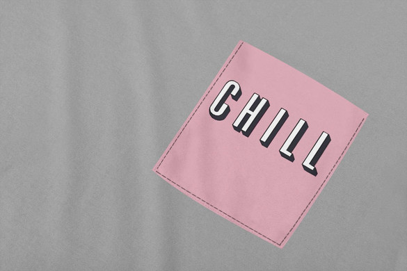 Koszulka z kieszonką CHILL