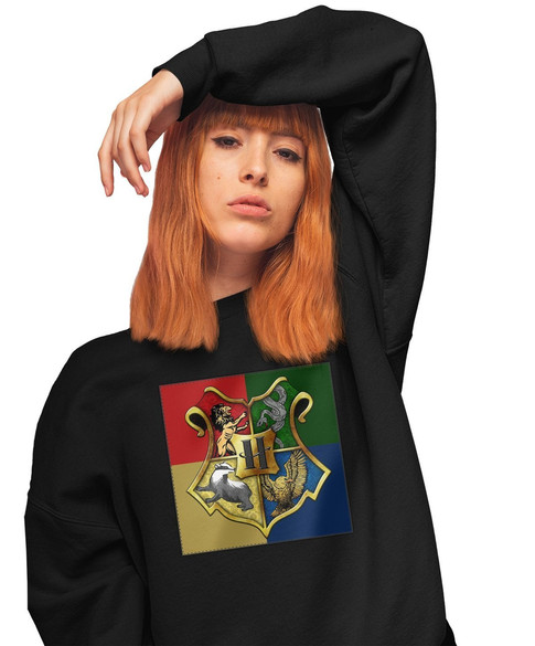 Bluza z naszywką  Harry Potter logo 