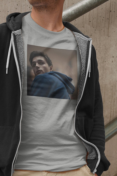 Koszulka z naszywką Euphoria Nate