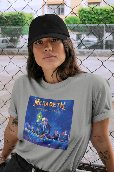 Koszulka z naszywką Megadeth Rust in...