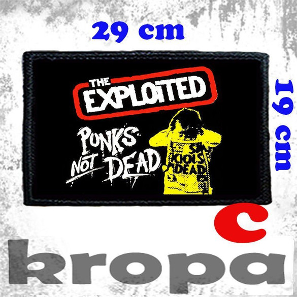 Naszywka duża na ubranie THE EXPLOITED