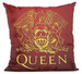 Poduszka Queen logo red