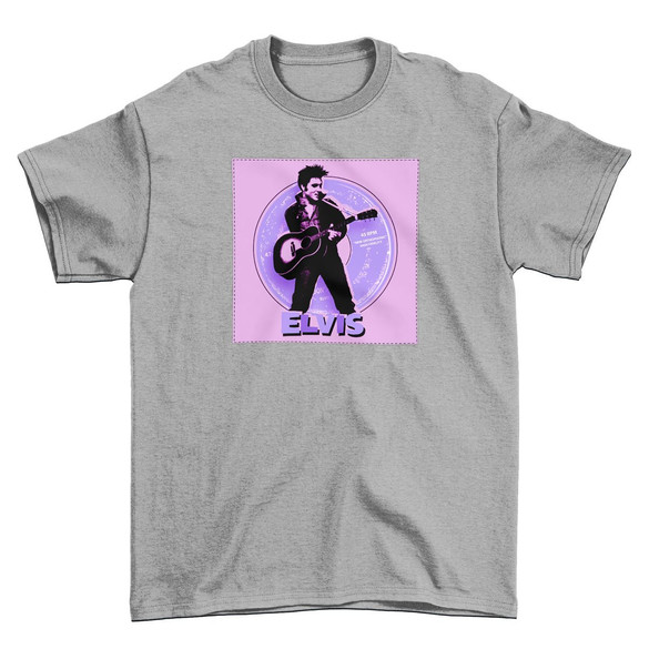 Koszulka z naszywką Elvis Presley 01