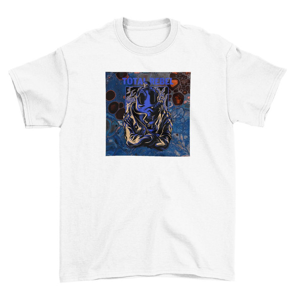 Koszulka z naszywką  TOTAL REBEL