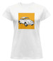 Bluzka damska z naszywką Volkswagen Beetle