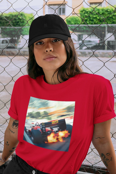 Koszulka z naszywką F1 car