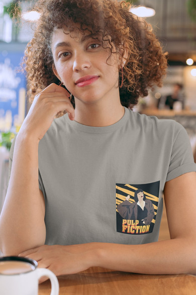 Koszulka z kieszonką PULP FICTION MIA
