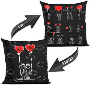 Poduszka na Walentynki DODAJ NAPIS
