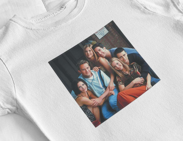 Bluzka damska z naszywką Friends squad 2