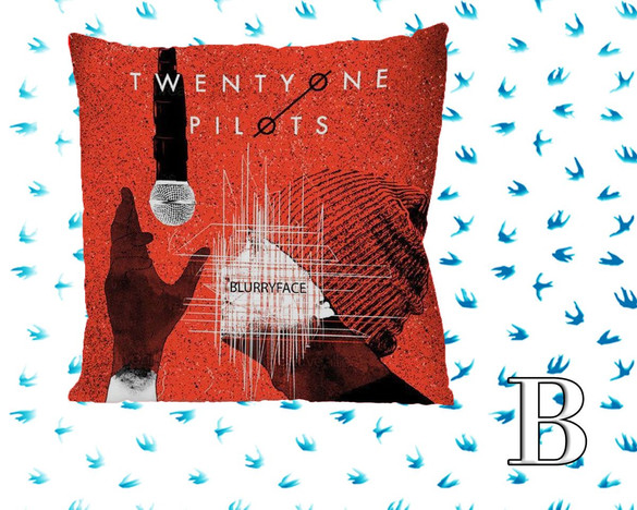 Poduszka TWENTY ONE PILOTS DUŻO WZORÓW 40 x 40 cm
