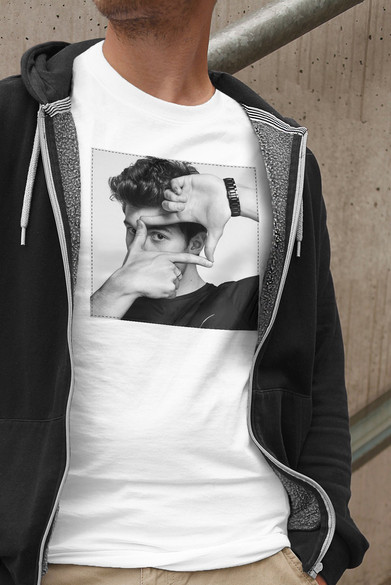 Koszulka z naszywką Shawn Mendes 05