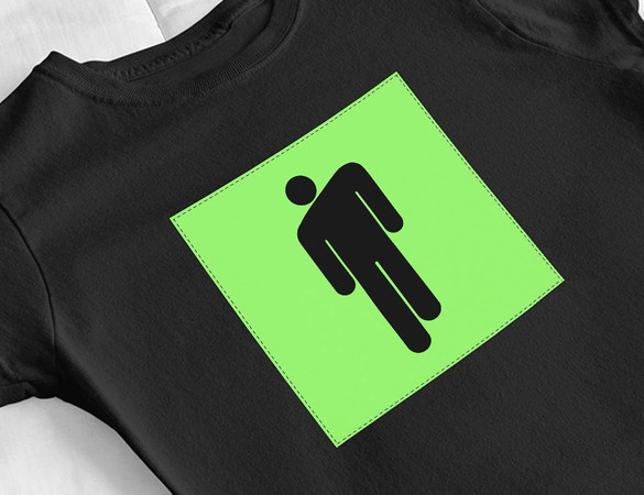 Bluzka damska z naszywką Billie Eilish 03