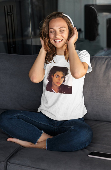 Bluzka damska z naszywką Michael Jackson 05