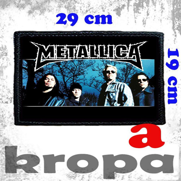 Naszywka duża na ubranie METALLICA