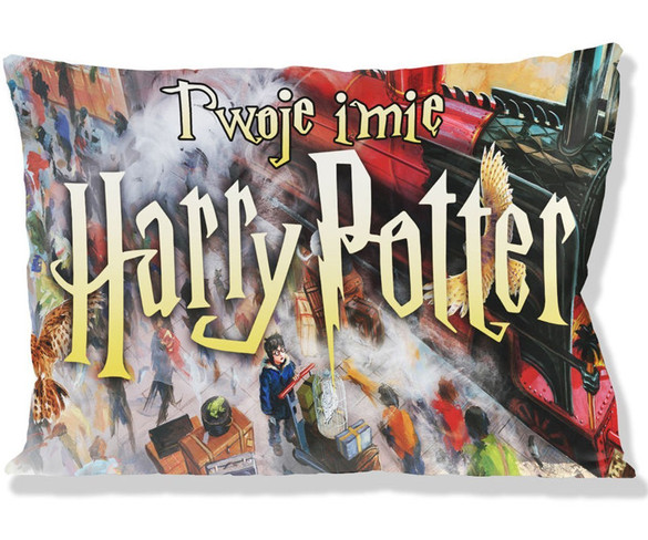 Poduszka HARRY POTTER 60x40cm WZORY + imię GRATIS