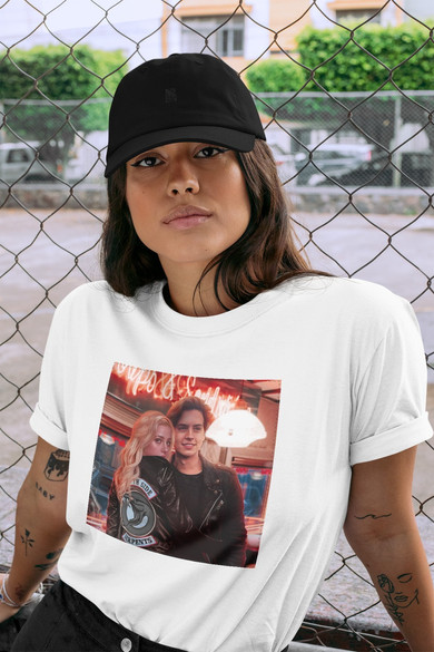 Koszulka z naszywką Riverdale Couple