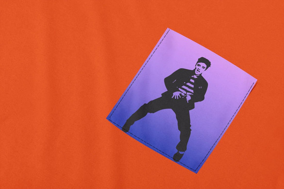 Koszulka z kieszonką ELVIS PRESLEY 01