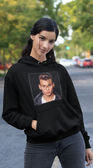Bluza z naszywką CRY BABY JOHNNY DEPP