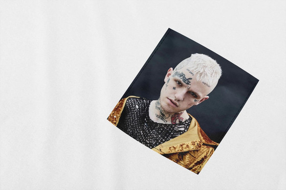 Koszulka z kieszonką LIL PEEP 1