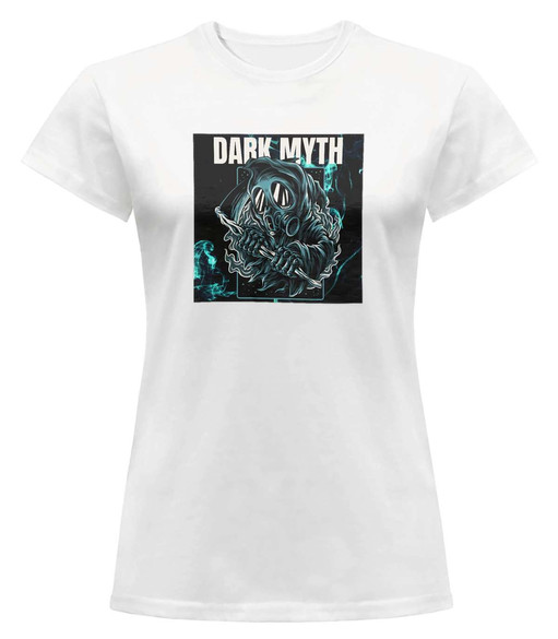 Bluzka damska z naszywką DARK MYTH