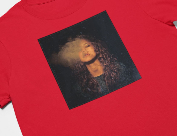 Koszulka z naszywką Euphoria Rue