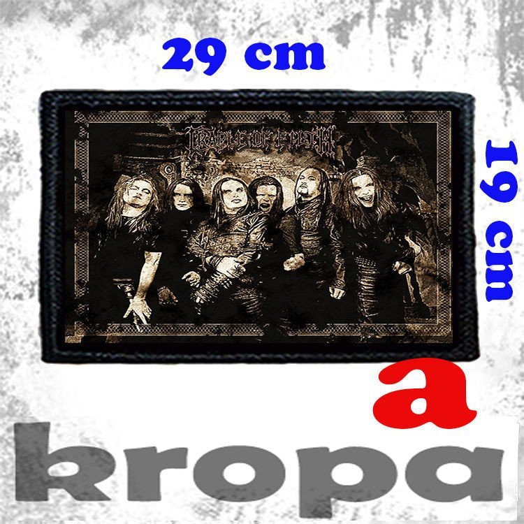 Naszywka duża na ubranie CRADLE OF FILTH