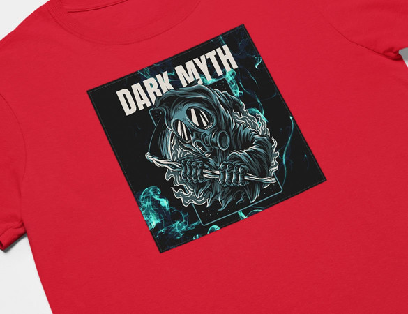 Koszulka z naszywką  DARK MYTH