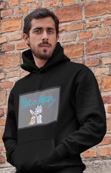Bluza z naszywką RICK AND MORTY 02