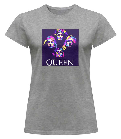 Bluzka damska z naszywką Queen Bohemian R.Violet