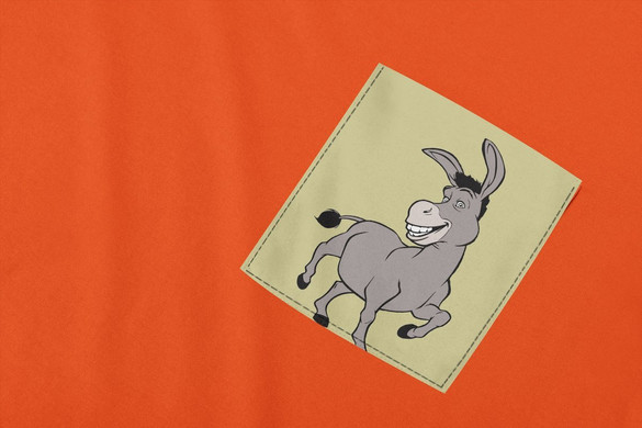 Koszulka z kieszonką SHREK OSIOŁ