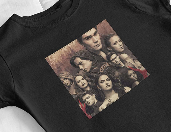 Bluzka damska z naszywką Riverdale squad