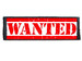 Naszywka WANTED