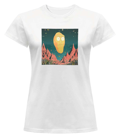 Bluzka damska z naszywką Rick and Morty 05