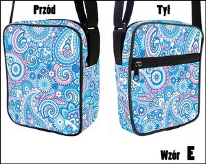 Torba Listonoszka MODNE WZORKI- OUTLET