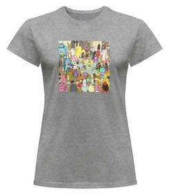 Bluzka damska z naszywką Rick and Morty 02