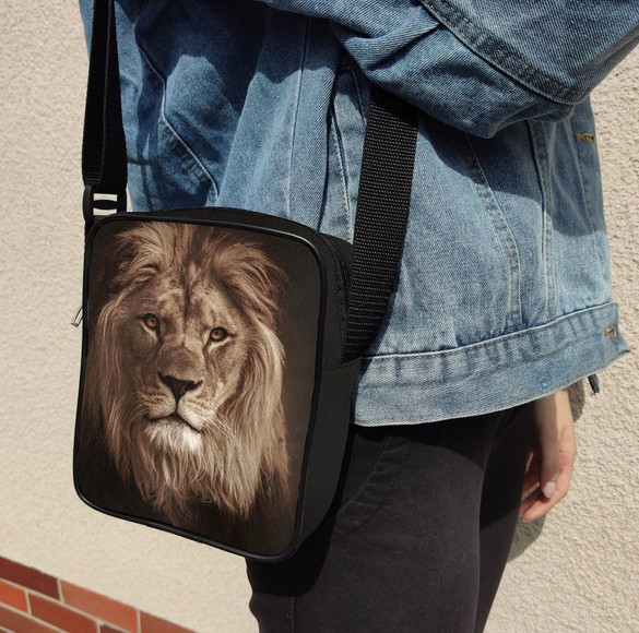 Torba Listonoszka Lew Król dżungli Dodaj Napis!