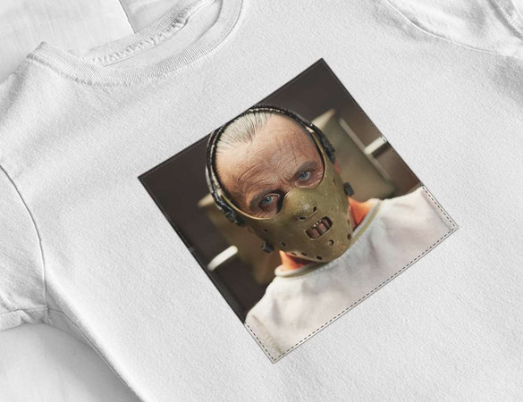 Bluzka damska z naszywką Hannibal Lecter