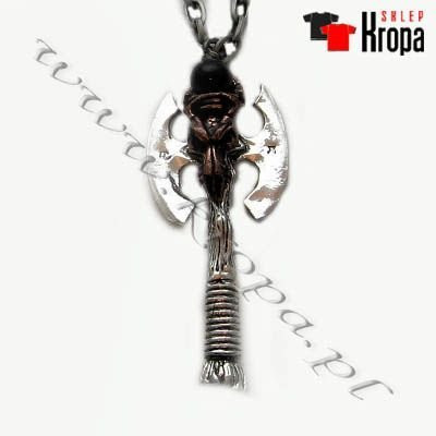 Wisior z łańcuszkiem TOPÓR Z CZACHĄ - 01