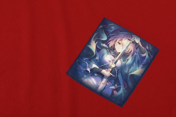 Koszulka z kieszonką ANIME 