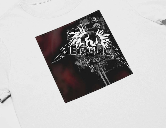 Koszulka z naszywką Metallica