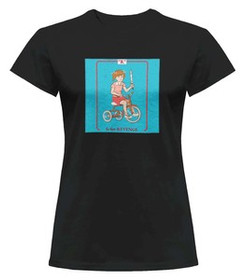 Bluzka damska z naszywką Is for revenge