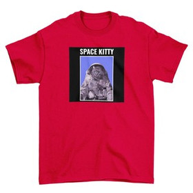 Koszulka z naszywką Space kitty